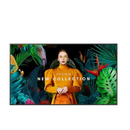 Samsung Display Indoor 500nit QMC 75 4K - VESA 400x400 - 33kg - 168x96cm - 3 ann